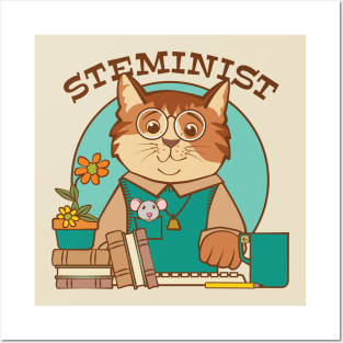 Steminist Science Technology Women Posters and Art